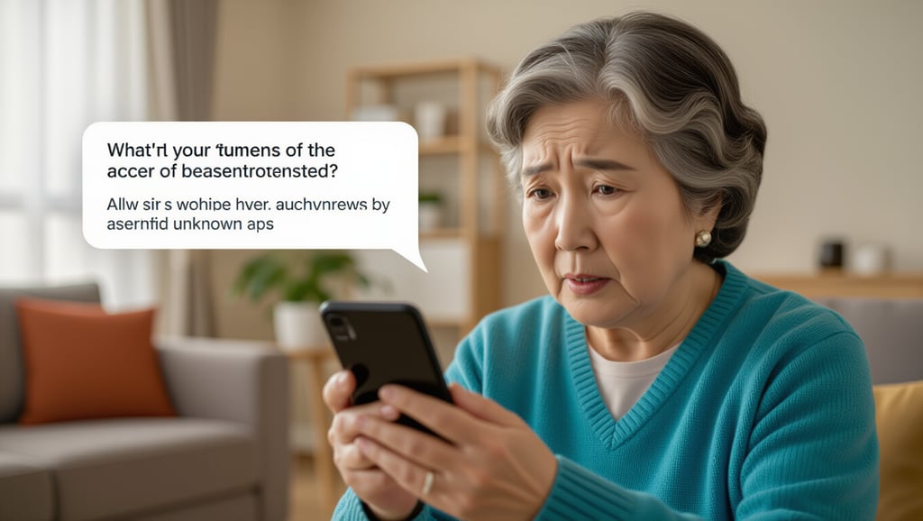 👵 디지털 취약 계층을 위한 맞춤형 방어 가이드