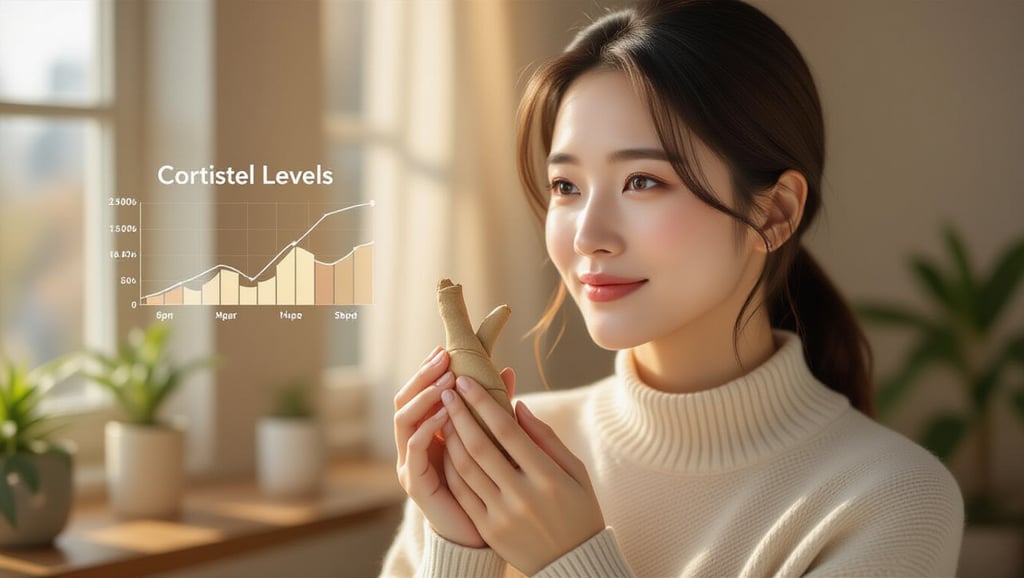 🔬 아쉬아간다의 과학적 비밀: 코르티솔 조절