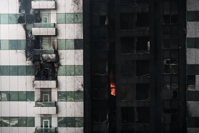 홍콩 아파트 화재 참사