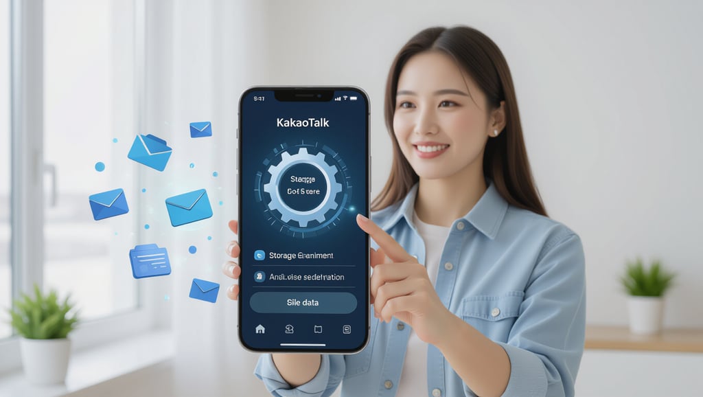 💡 2단계: 카카오톡 저장 공간 확인 및 효율적 관리 방법