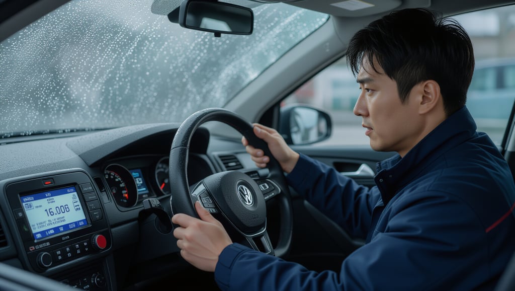⚠️ 폭스바겐 고질병: EPS 경고등과 오무기어