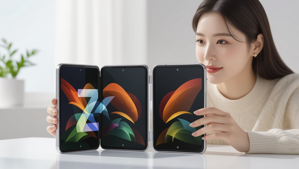 🛡️ 디자인과 내구성: 두 번 접는 구조의 혁신 기술