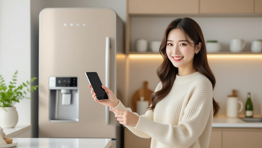 ✨ 주방의 품격을 높이는 비스포크 디자인과 스마트 기능