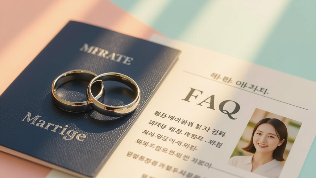 ❓ 결혼 세액공제, 자주 묻는 질문 (FAQ)
