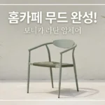 가성비 끝판왕 보니카 라탄 팔걸이 암체어로 완성하는 홈카페 감성