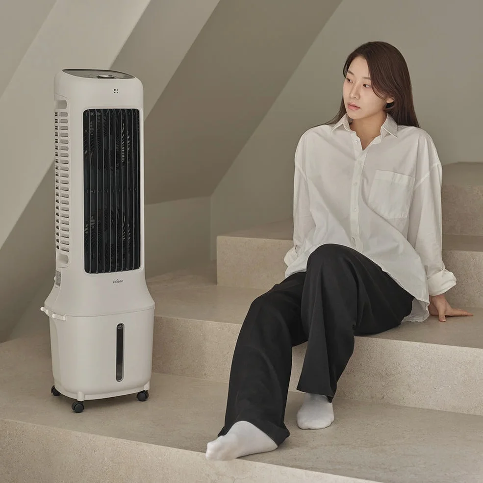 끌리젠 냉풍기 냉방기 에어쿨러 에어컨 선풍기 가정용 업소용 산업용 이동식 냉각 얼음 상세 이미지 3