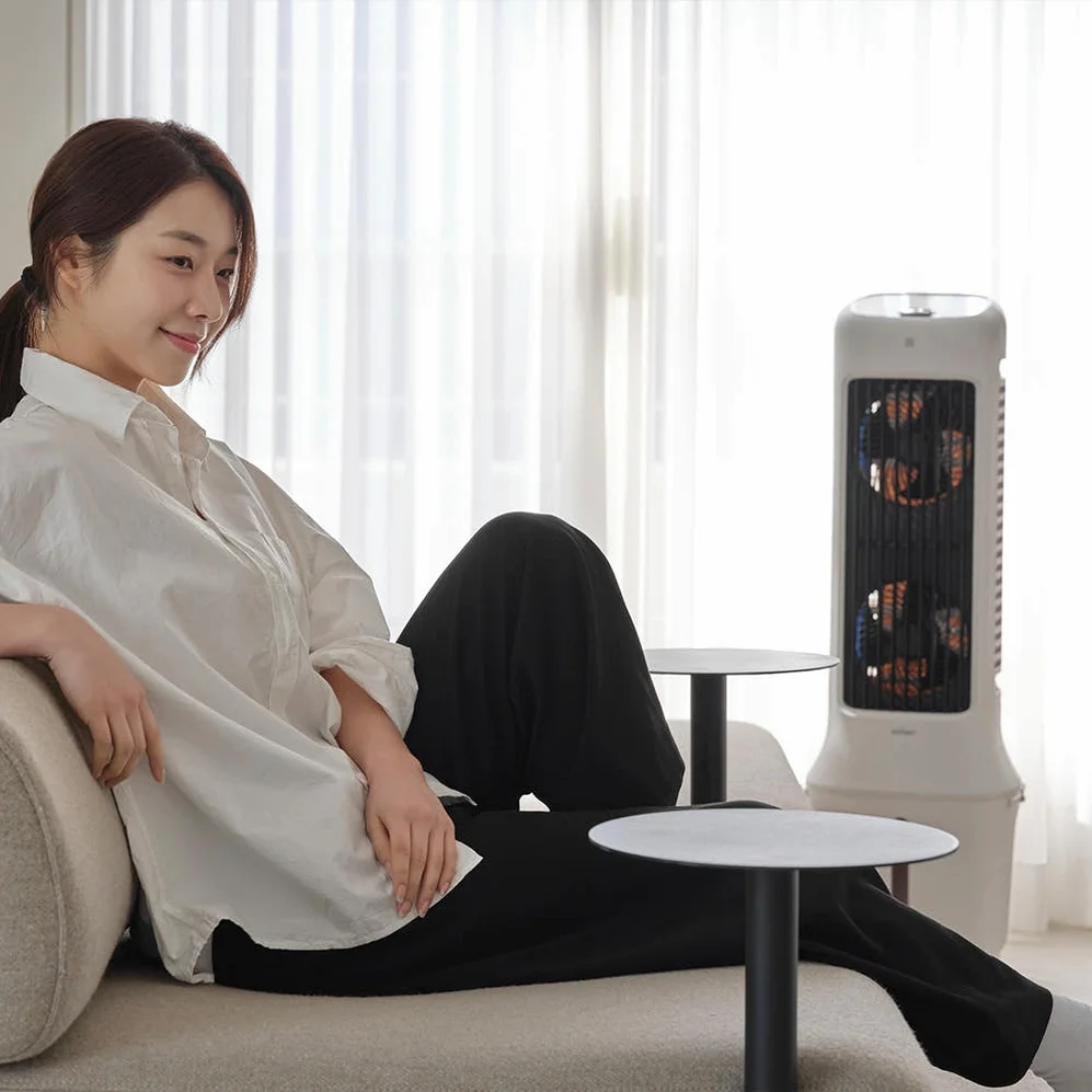 끌리젠 냉풍기 냉방기 에어쿨러 에어컨 선풍기 가정용 업소용 산업용 이동식 냉각 얼음 상세 이미지 8